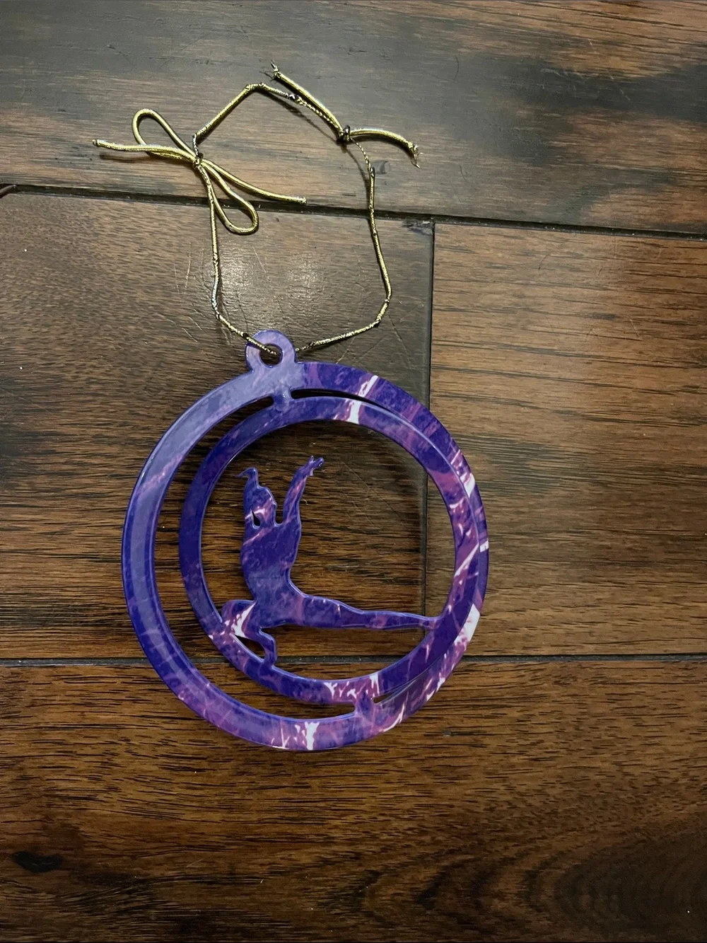 Gymnastics stylish purple
